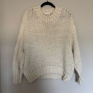 Little Lies Cream Knit Sweater